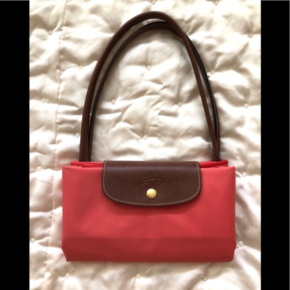 Longchamp Handbags - Longchamp Le Pliage Melon Large Tote Handbag